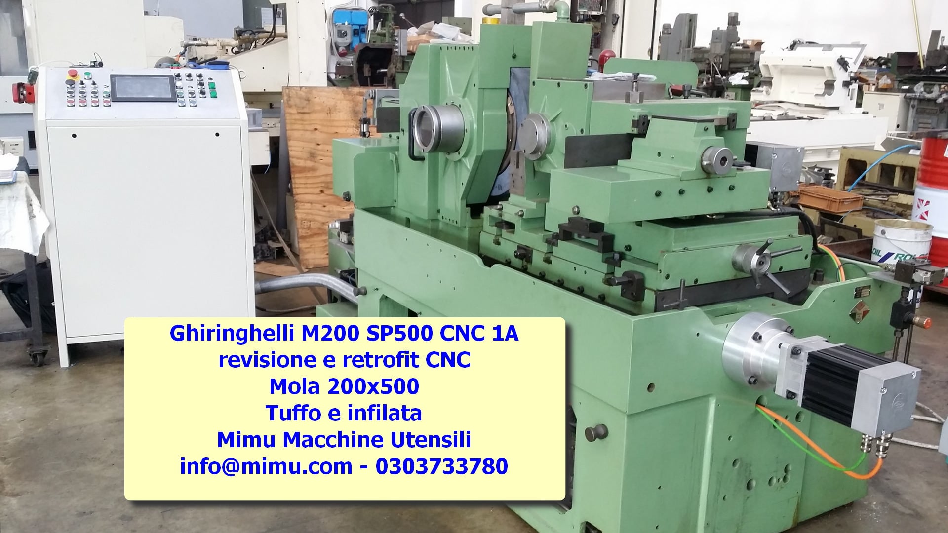 GHIRINGHELLI M200 SP500 CNC 1A 